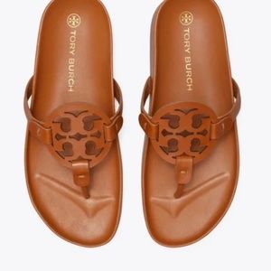 Tory Burch Cloud Miller Sandal - sz 7 - Aged Camello